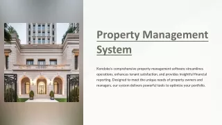 property management system
