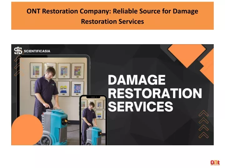 ont restoration company reliable source for damage restoration services