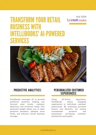 Enhance Your Retail Business with Intellibooks