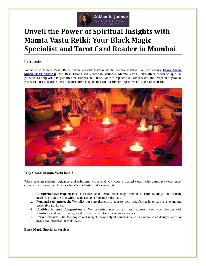 unveil the power of spiritual insights with mamta