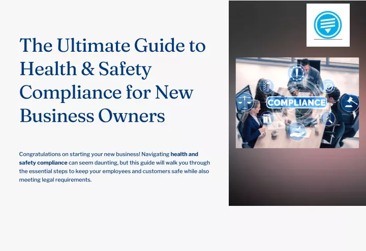 the ultimate guide to health safety compliance