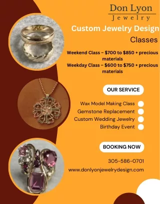 Custom Jewelry Makers In Miami - Don Lyon