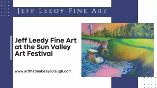 Jeff Leedy Fine Art at the Sun Valley Art Festival