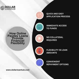 How Online Payday Loans Provide Financial Flexibility