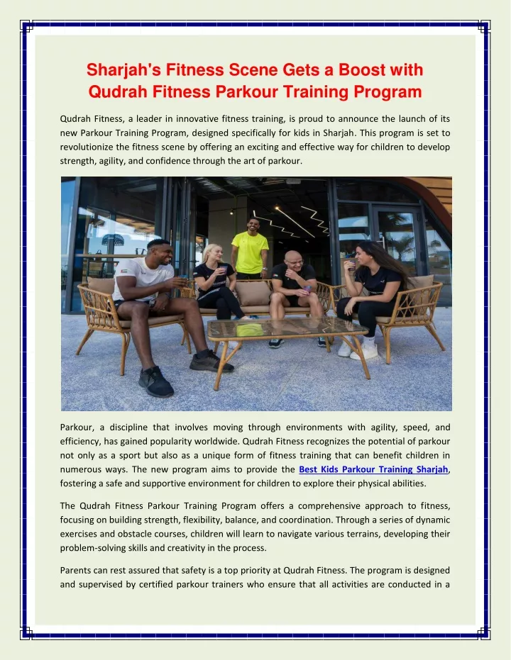 sharjah s fitness scene gets a boost with qudrah