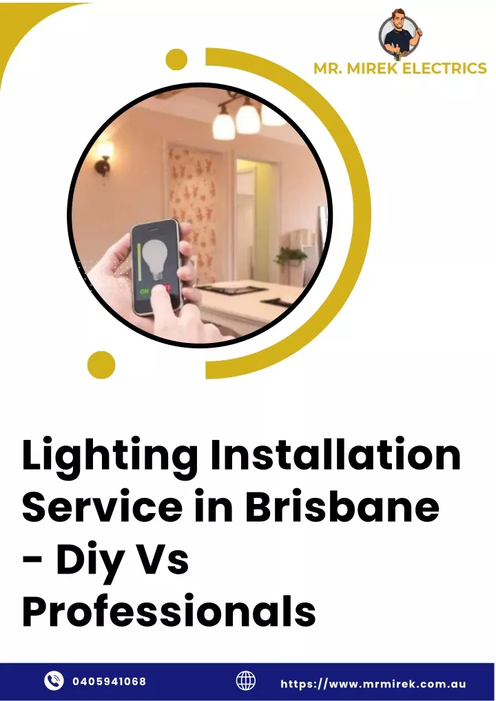 lighting installation service in brisbane