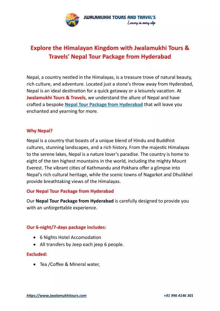 explore the himalayan kingdom with jwalamukhi