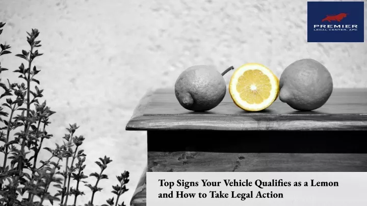 top signs your vehicle qualifies as a lemon