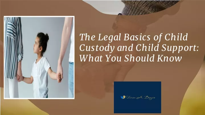 the legal basics of child custody and child