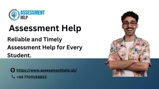 assessment help reliable and timely assessment