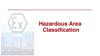 hazardous area classification