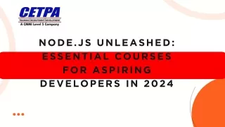 node js unleashed essential courses for aspiring