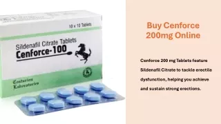 Buy Cenforce 200mg Tabltes Online