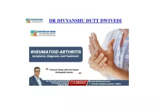 Rheumatoid Arthritis Doctor in Lucknow