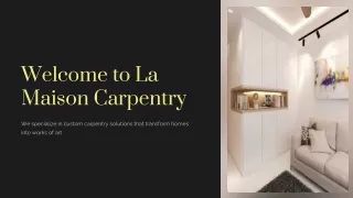 Best Carpenter in Singapore: Expert Craftsmanship and Services