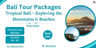 Discover Bali Mountains and Beaches Adventure