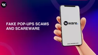 fake pop ups scams and scareware