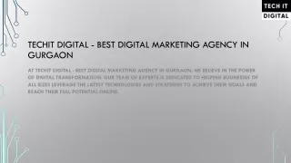 techit digital best digital marketing agency
