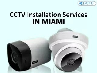 CCTV Installation Services