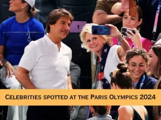 Celebrities spotted at the Paris Olympics 2024