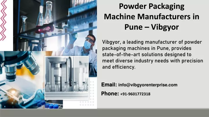 powder packaging machine manufacturers in pune