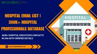 Boost Your Business Revenue with the Hospital Mailing List