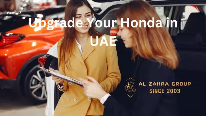 upgrade your honda in uae