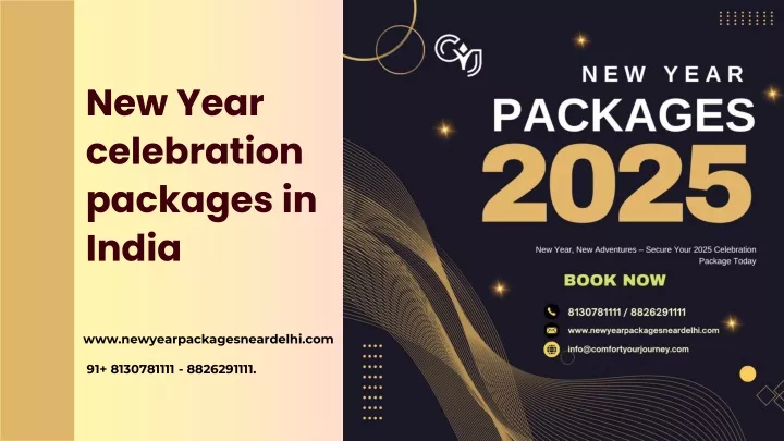 new year celebration packages in india