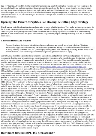 Peptide Treatment