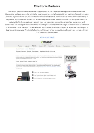 electronic partners