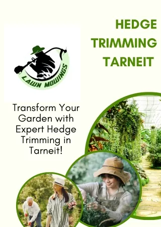 hedge trimming tarneit