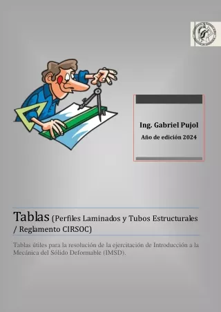 IMSD-TABLAS (Perfiles Laminados y Tubos Estructurales - Reglamento CIRSOC)