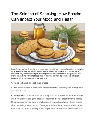 the science of snacking how snacks can impact