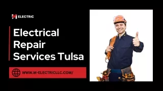 High-Quality Electrical Repair Services in Tulsa: What to Expect