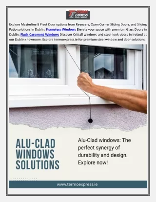 Frameless Windows