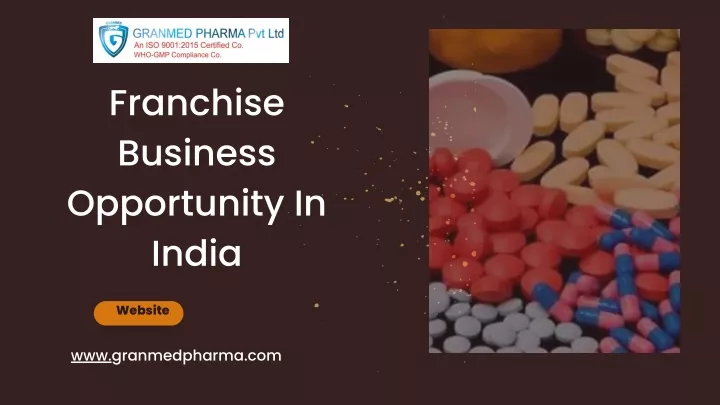 franchise business opportunity in india