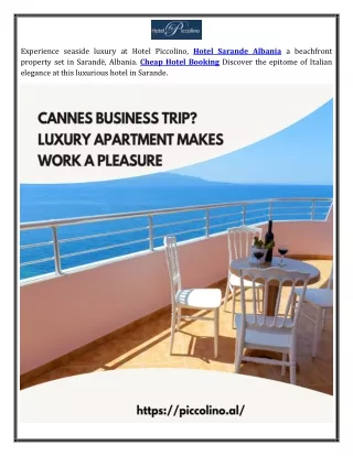 Hotel Sarande Albania