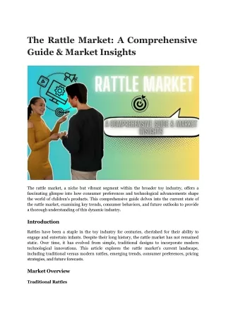 the rattle market a comprehensive guide market insights