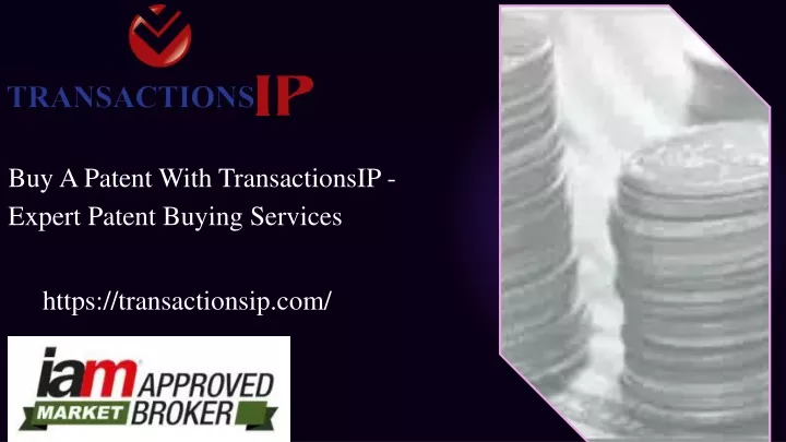 buy a patent with transactionsip expert patent