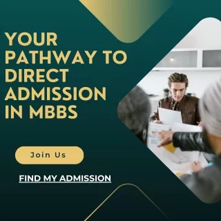 Your Pathway to Direct Admission in MBBS