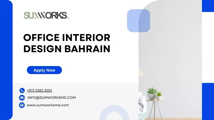 office interior design bahrain