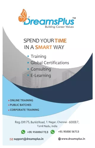 it training certification course-DreamsPlus