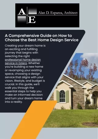 Transform Your  professional home design service in Estero