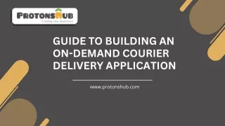 On-Demand Delivery App Development | Protonshub Technologies