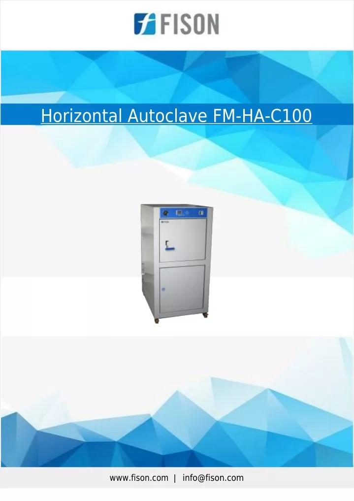 horizontal autoclave fm ha c100 www fison