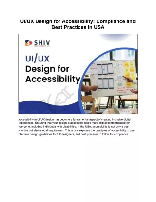 ui ux design for accessibility compliance