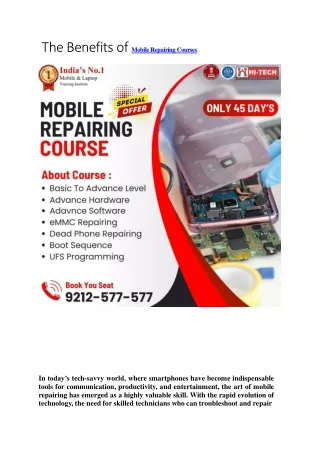 MOBILE REPAIRING INSTITUTE