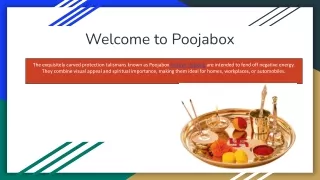 welcome to poojabox