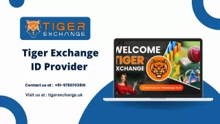 Get Your Tiger Exchange ID Now