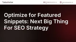 optimize for featured snippets next big thing for seo strategy